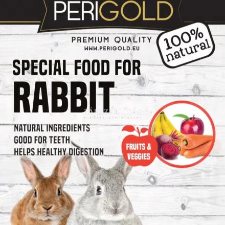 Perigold Nyúl eledel gyümölcsös 800g