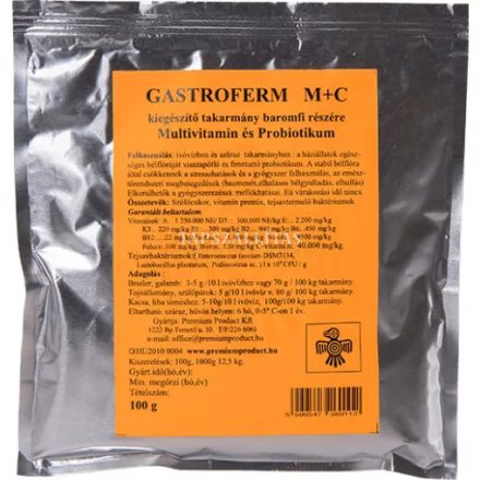 Gastroferm M+C baromfi probiotikum 100g