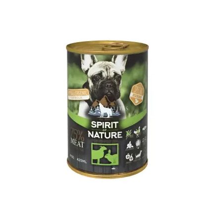 Spirit of Nature kutyakonzerv Bárány-Nyúl 415g /db