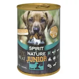 Spirit of Nature JUNIOR kutyakonzerv  415g /db