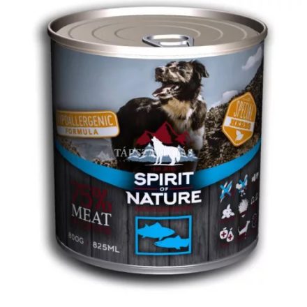 Spirit of Nature kutyakonzerv Hal 800g /db