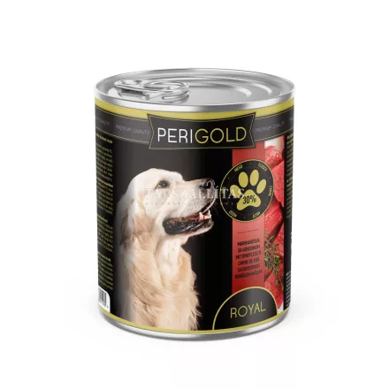 Perigold Royal 30%hús kutyakonzerv 415g /db