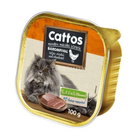 Cattos alutálcás Baromfi 100g