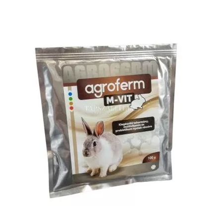 Agroferm M-vit nyúl probiotikum 100g